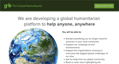 Desktop Screenshot of globalnoticeboard.com
